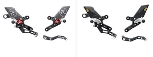 FTRHO008W Adjustable Rear Sets With Fold Up Foot Pegs